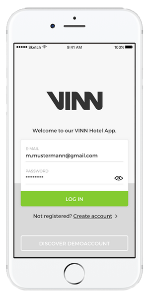 VINN Cockpit App Hotel